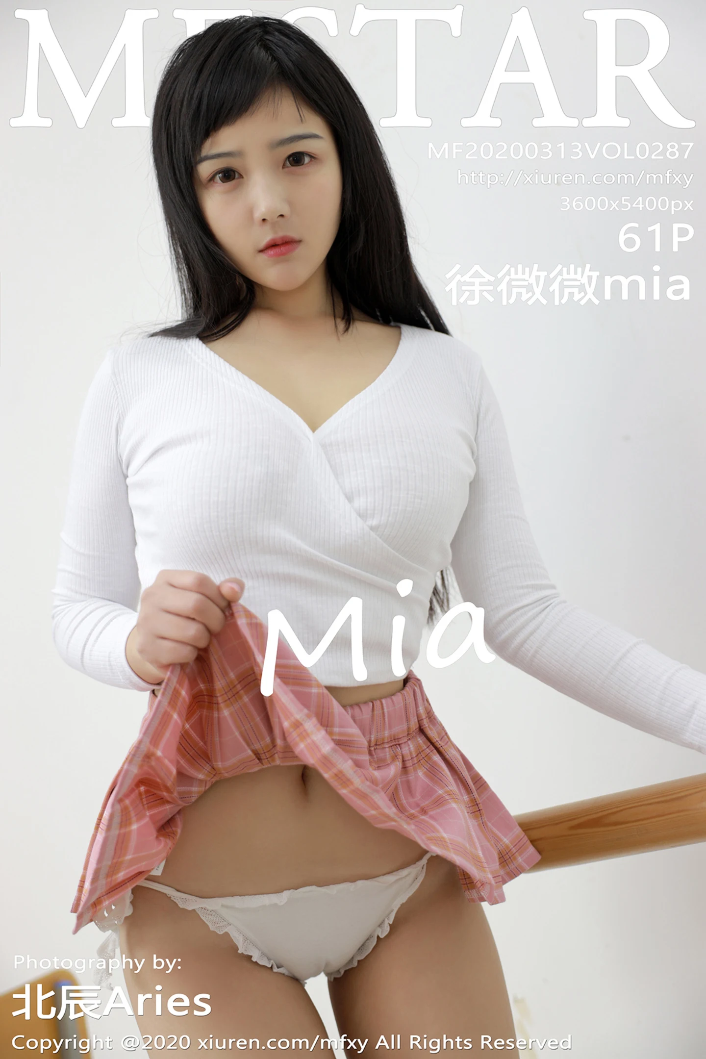 [MFStar模范学院]Vol.287_嫩模徐微微mia性感JK制服秀完美身材豪乳翘臀诱惑写真61P-秀人网 - XiuRen.Pro